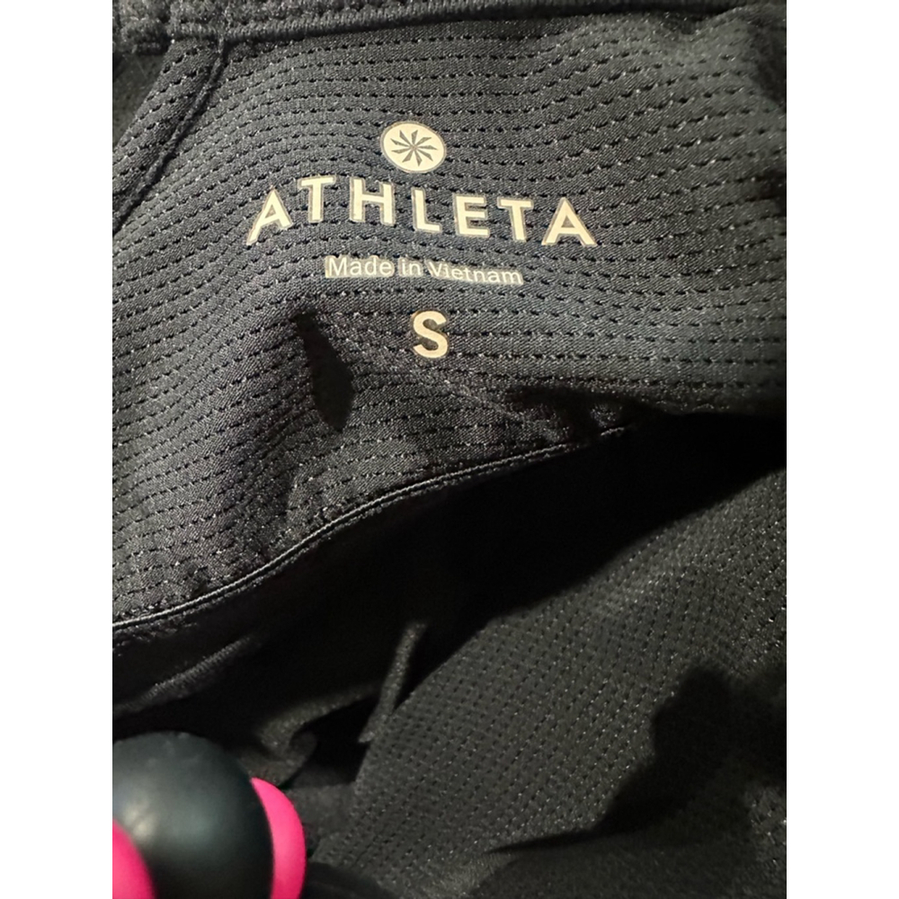 Women's Athleta Black Mesh Energize Tank Top Size S - Picture 4 of 5